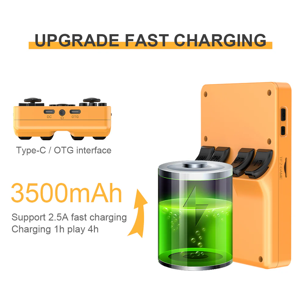 POWKIDDY RGB20S 3.5-Inch 4:3 IPS OGA Screen Open Source Handheld Game Console RK3326 Special Back Button Children's Gifts - Image 11