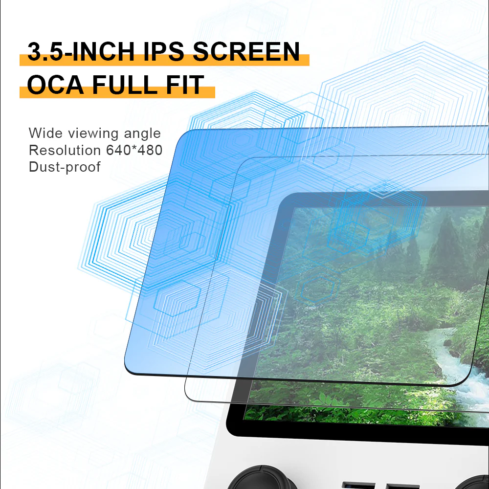 POWKIDDY RGB20S 3.5-Inch 4:3 IPS OGA Screen Open Source Handheld Game Console RK3326 Special Back Button Children's Gifts - Image 7