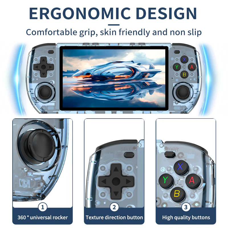 Spot Sale:POWKIDDY RGB10MAX3 Handheld Game Console - Image 6