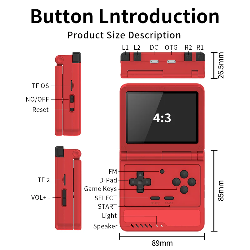 POWKIDDY V90S Handheld Game Console - Image 9