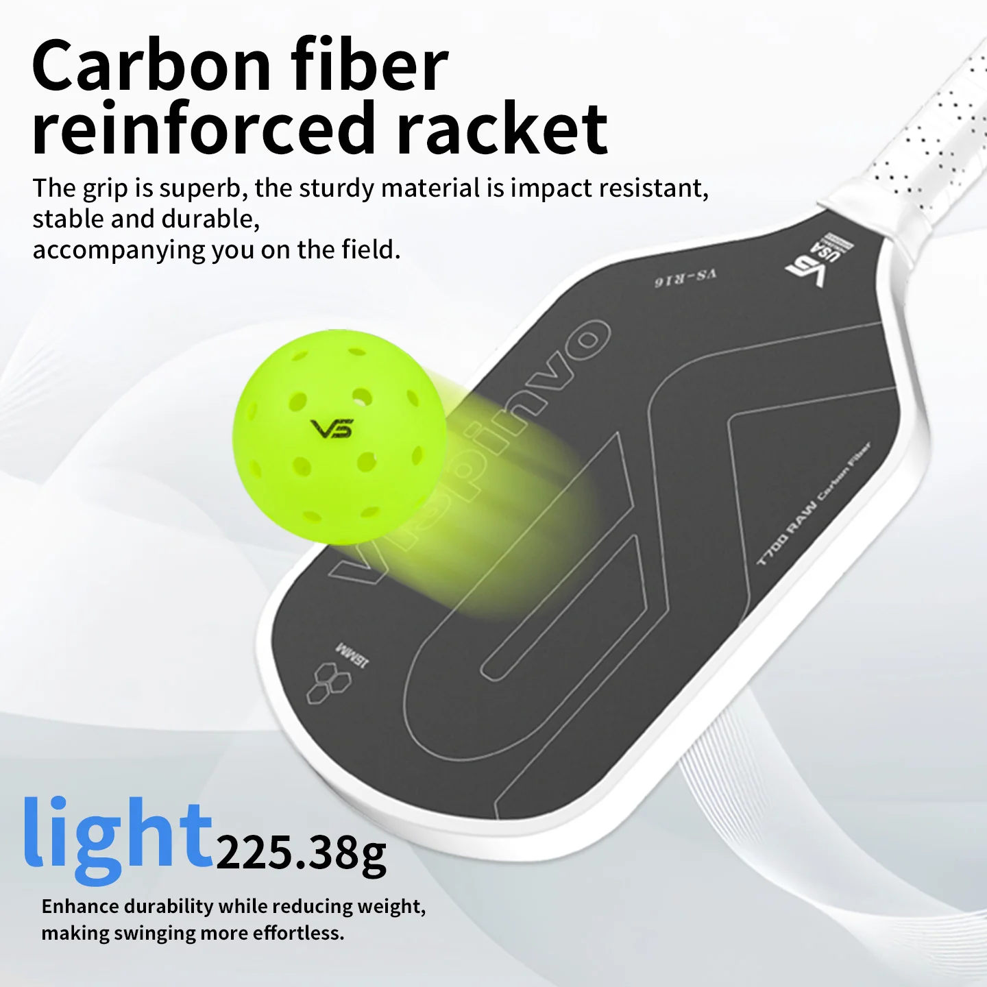 USAPA Approved VISPINVO R16 Pickleball Paddles - Image 8