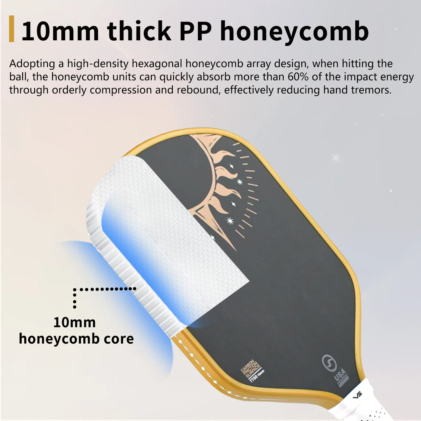 VISPINVO VS-Sun god Pickleball Paddles - Image 5